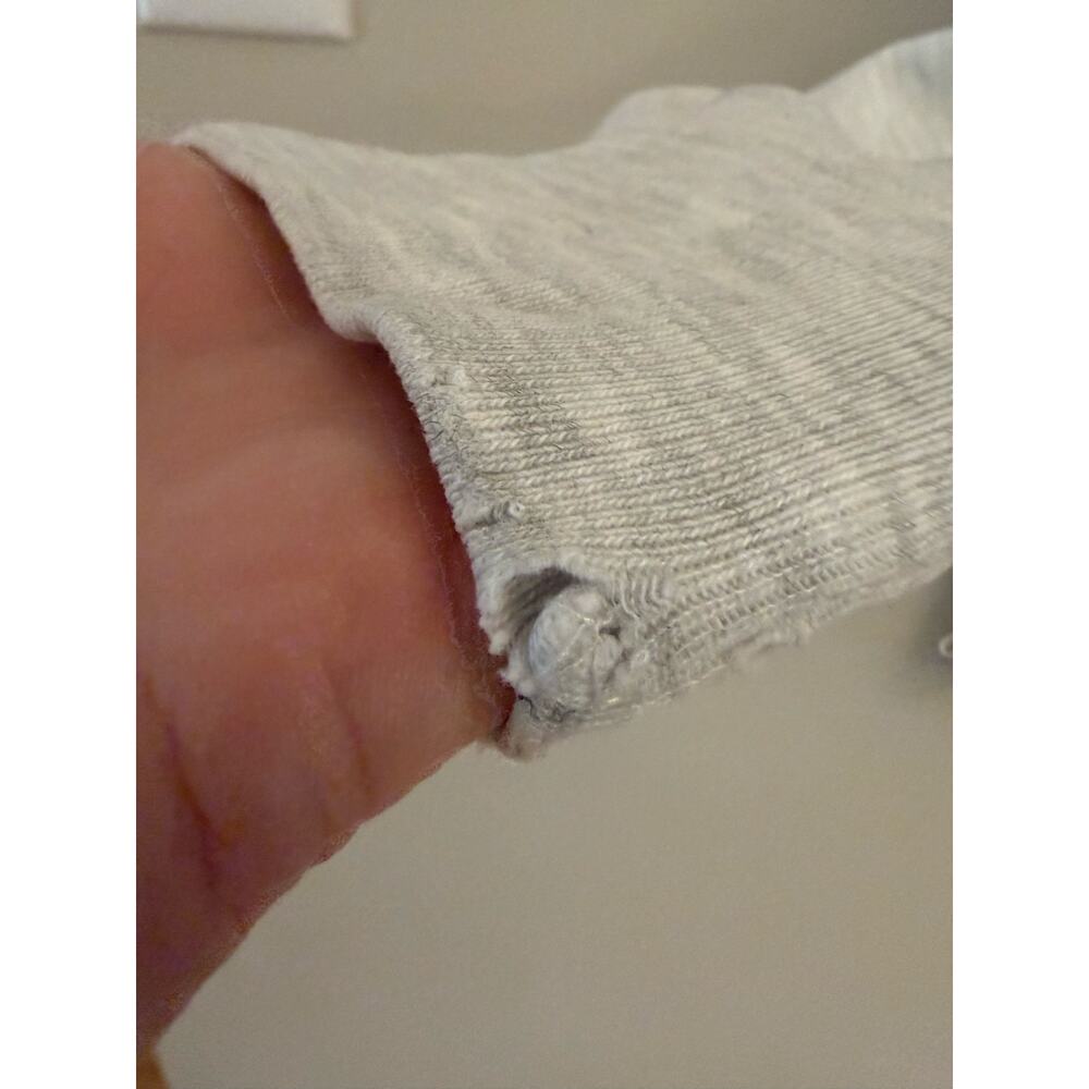 Champion Reverse Weave Columbia‎ Sweatshirt Cutoff Neck Gray Size S Oversized - Picture 4 of 7